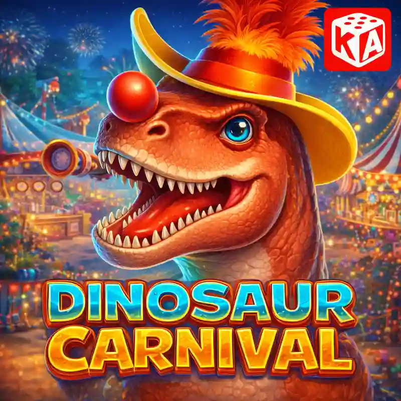 Dinosaur Carnival slot game by phlove
